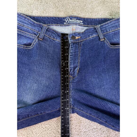 Old Navy The Dreamer Jeans Size 12 Boot Cut Dark Wash Western Y2K 34x30 D306 - Picture 9 of 13